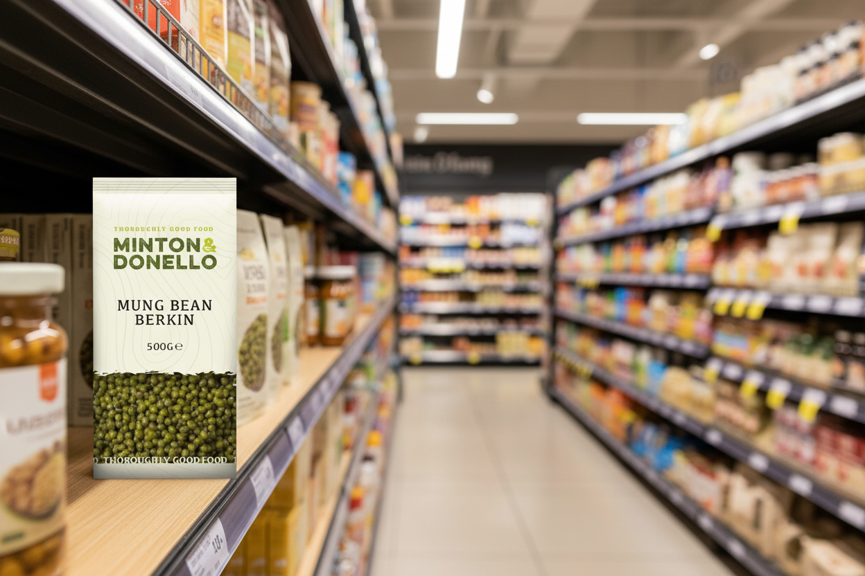6 x Minton & Donello Mung Bean Berkin - 500g