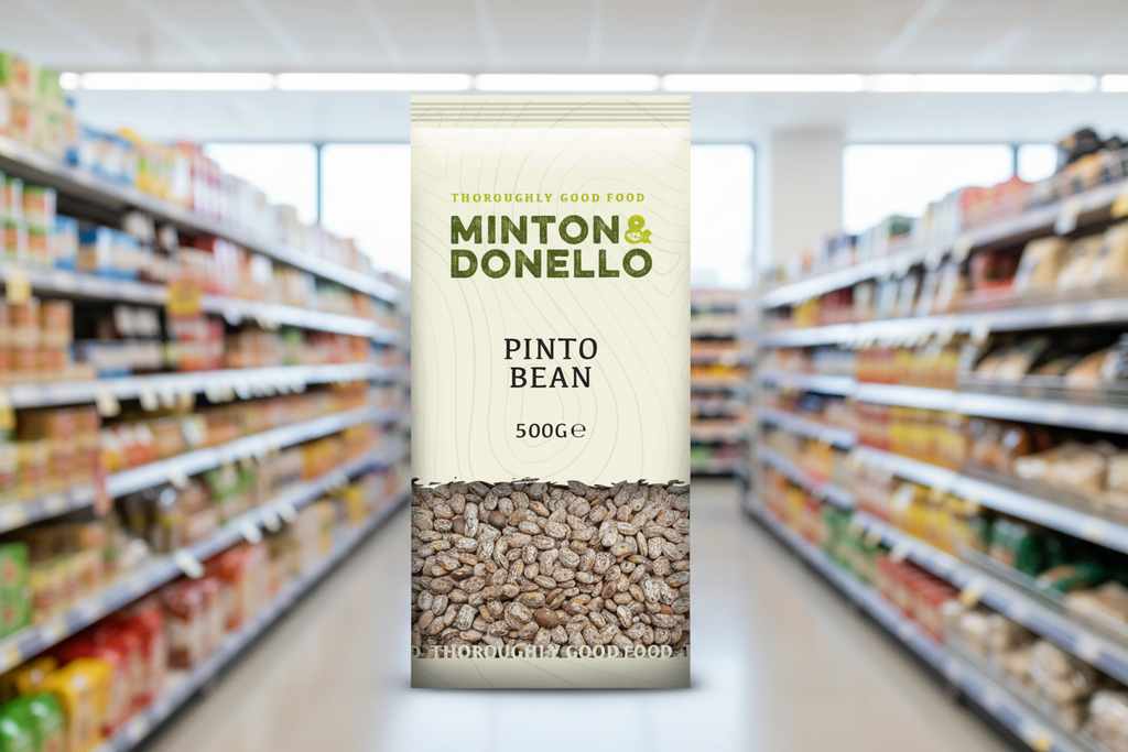 6 x Minton & Donello Pinto Beans - 500g