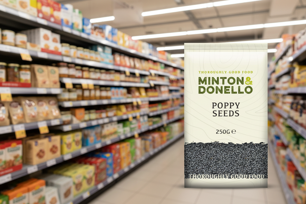 6 x Minton & Donello Poppy Seed - 250g