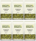 6 x Minton & Donello Pumpkin Seeds - 125g