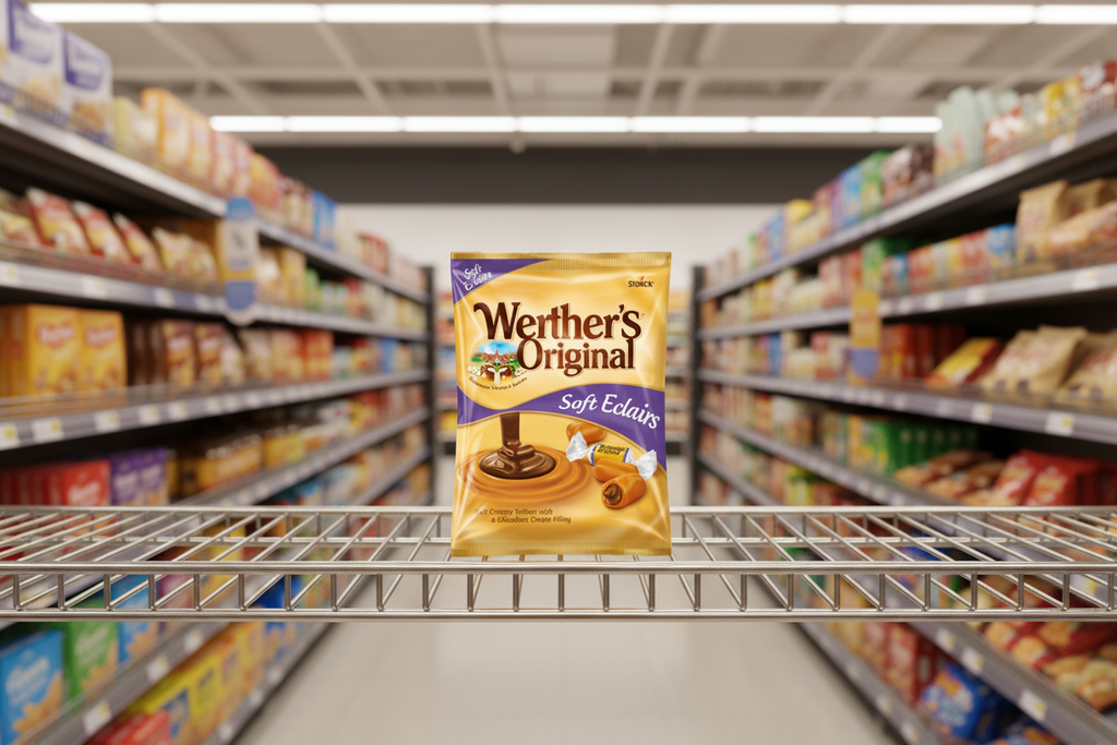 12 x Werthers Soft Eclair Bag - 100Gm
