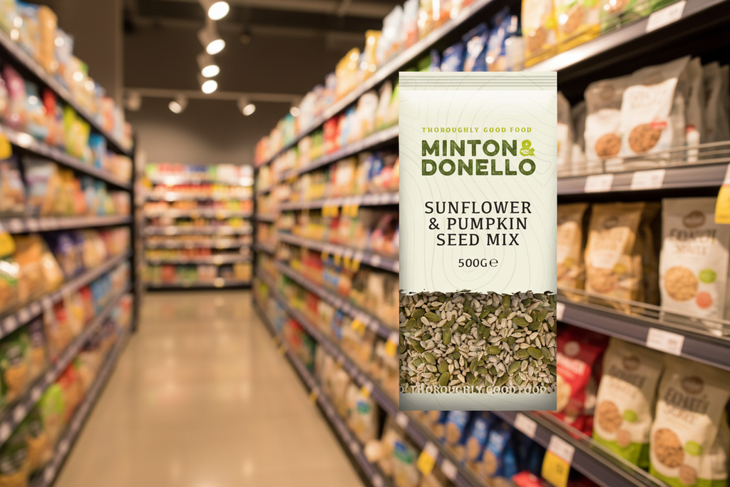 6 x Minton & Donello Sunflower & Pumpkin Mix - 500g