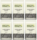 6 x Minton & Donello Sunflower Seed - 125g