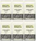 6 x Minton & Donello Sunflower Seed - 250g