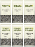 6 x Minton & Donello Sunflower Seed - 500g