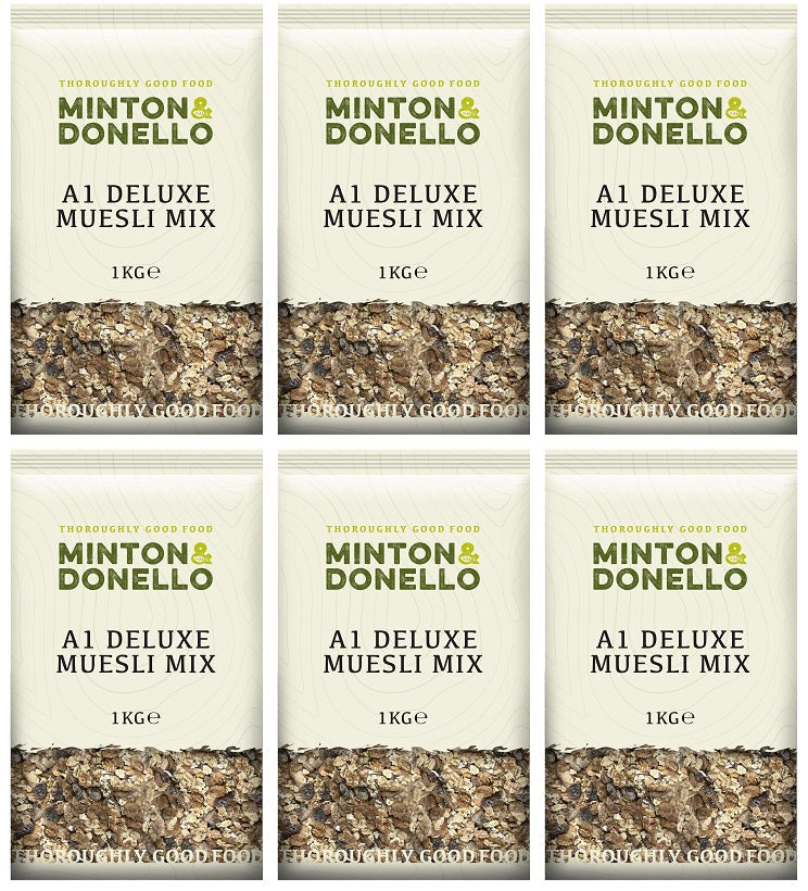 6 x Minton & Donello Brown Basmati Rice - 1000g