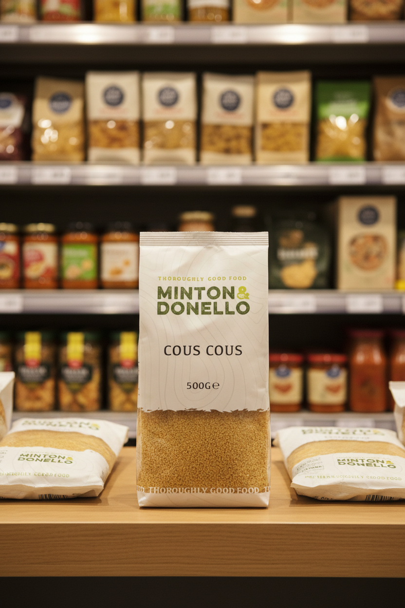 6 x Minton & Donello Cous Cous - 500g