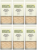 6 x Minton & Donello White Basmati Rice - 500g