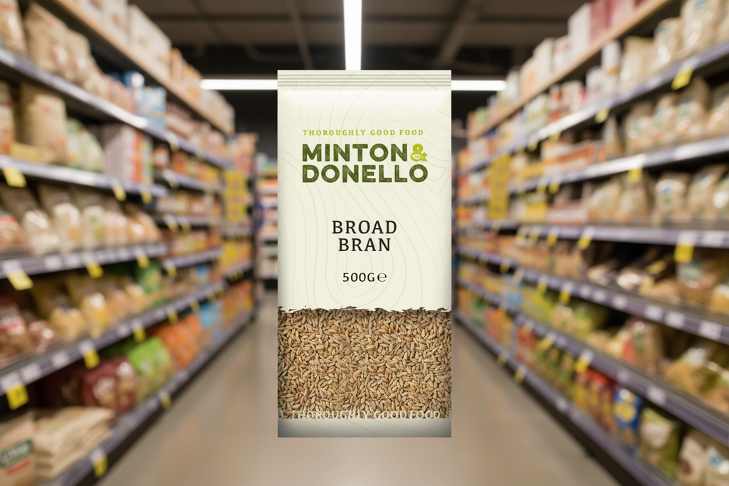 6 x Minton & Donello Broad Bran - 500g