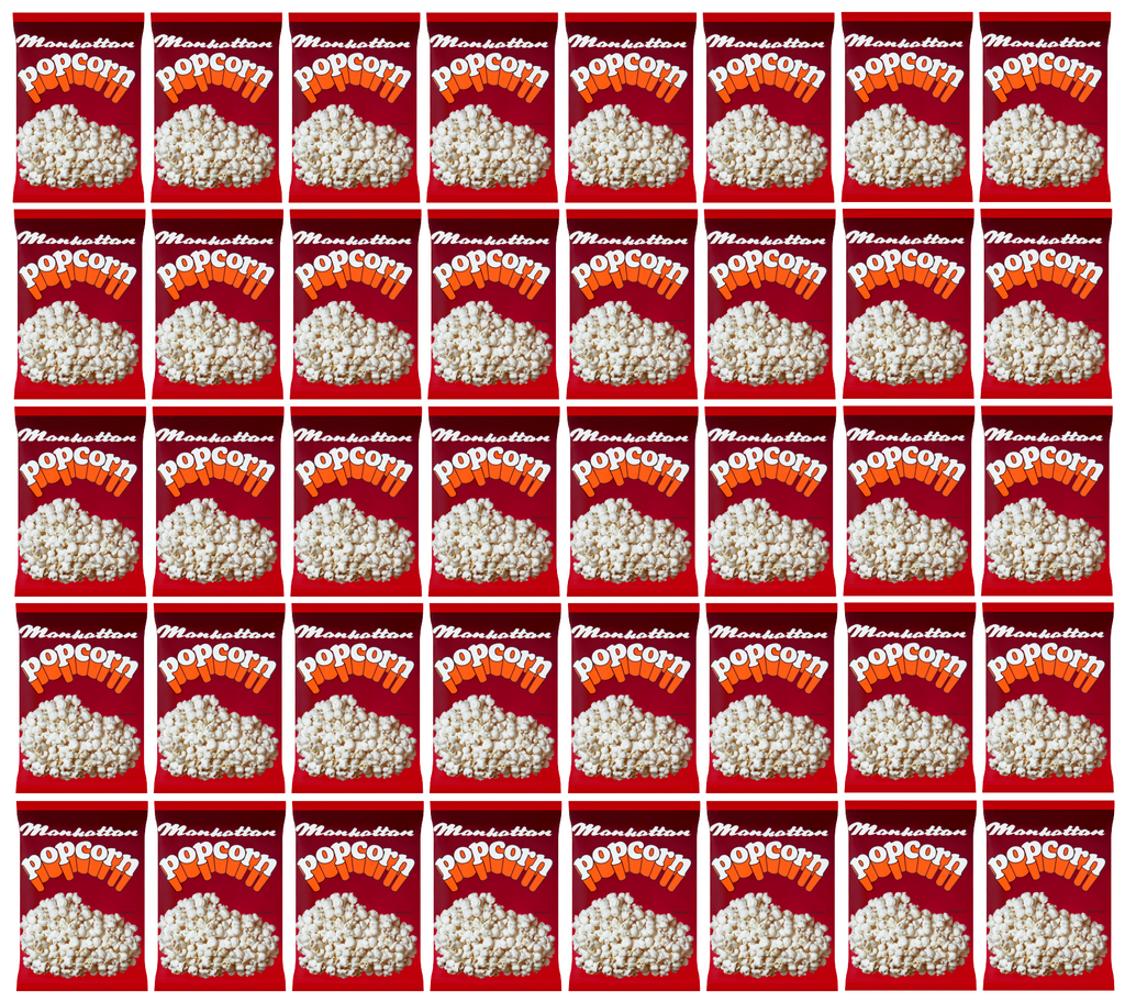 40 x Manhattan Popcorn Salted 30Gm