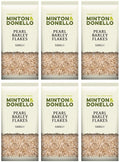 6 x Minton & Donello Pearl Barley Flakes - 500g