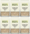 6 x Minton & Donello Stabilized Porridge Oats - 1000g