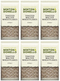 6 x Minton & Donello Toasted Malted Wheatflakes - 375g