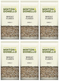 6 x Minton & Donello Wheat Flakes - 500g