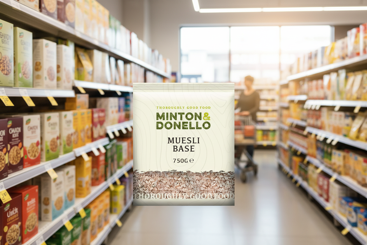 6 x Minton & Donello Muesli Base - 750g