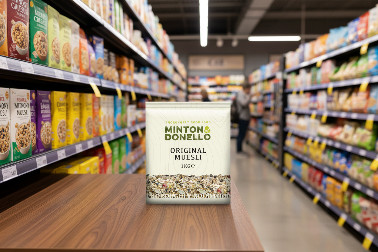 6 x Minton & Donello Original Muesli - 1000g
