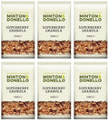 6 x Minton & Donello Super Berry Granola Crunch - 500g