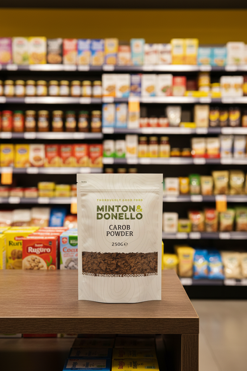 6 x Minton & Donello Carob Powder - 250g