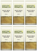 6 x Minton & Donello Maize Meal Medium - 500g