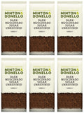 6 x Minton & Donello Dark Muscovado Sugar Unrefined - 500g