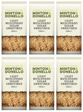 6 x Minton & Donello Light Muscovado Sugar Unrefined - 500g