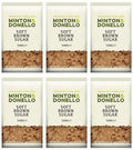 6 x Minton & Donello Soft Brown Sugar - 500g