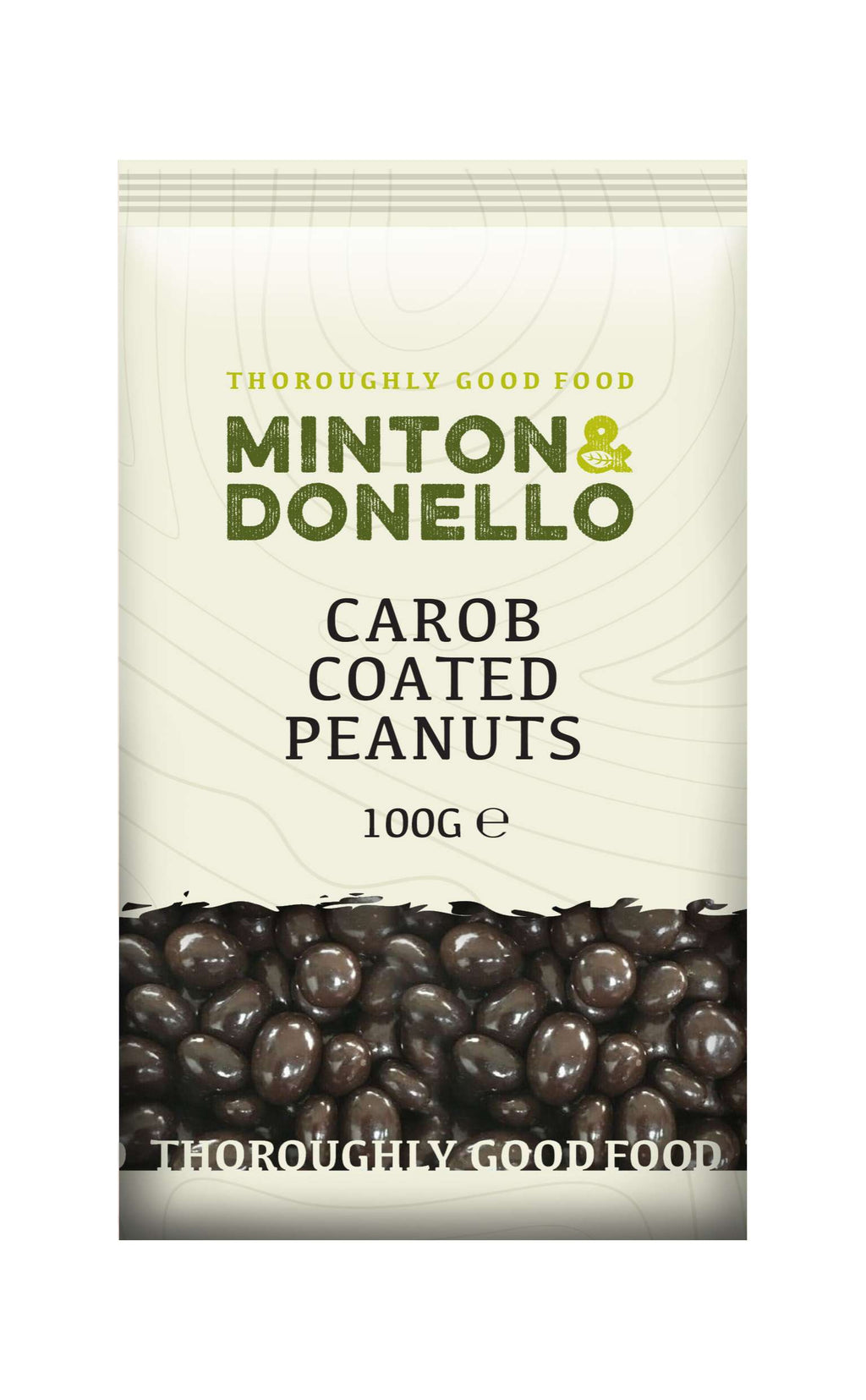 6 x Minton & Donello Carob Coated Peanuts - 100g