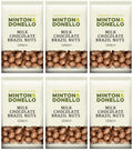 6 x Minton & Donello Milk Chocolate Brazils - 125g