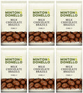 6 x Minton & Donello Milk Chocolate Brazils - 250g