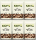 6 x Minton & Donello Milk Chocolate Peanuts - 100g