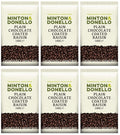 6 x Minton & Donello Plain Chocolate Coated Raisin - 100g