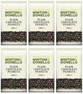 6 x Minton & Donello Plain Chocolate Peanuts - 100g