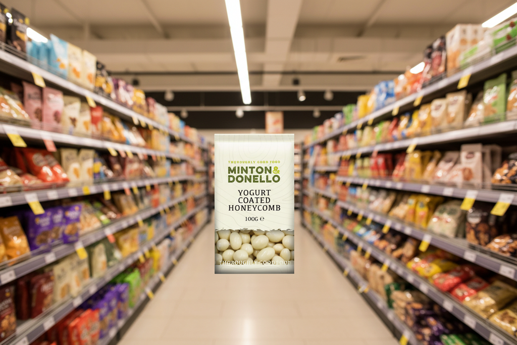 6 x Minton & Donello Yogurt Coated Honeycomb - 100g