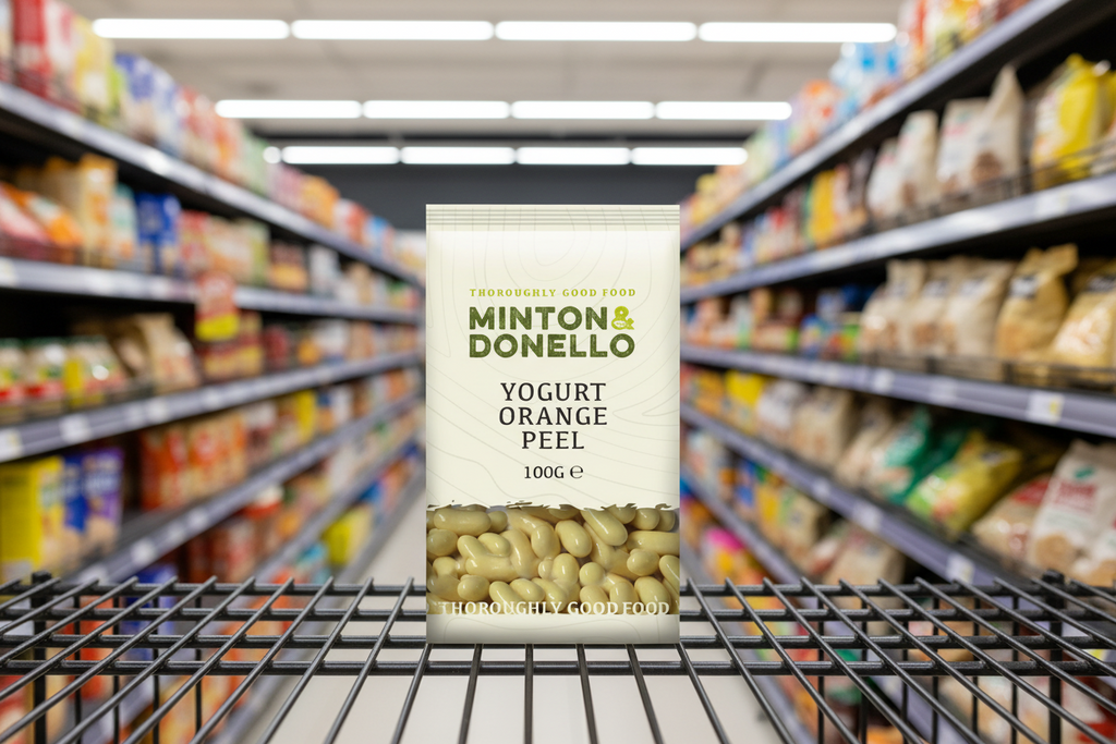 6 x Minton & Donello Yogurt Orange Peel - 100g