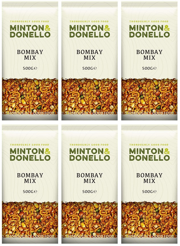 6 x Minton & Donello Bombay Mix - 500g