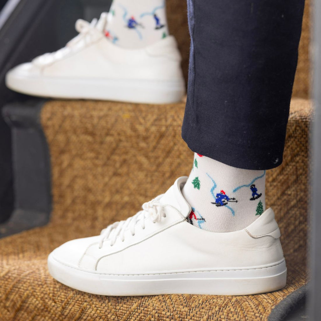Ski Slope Bamboo Socks