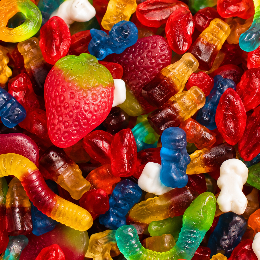 10kg Ultimate Jelly & Fizzy Sweets - Huge Pick & Mix Pouch