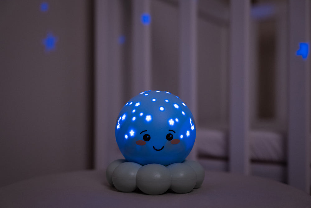 Cloud B Twinkles to Go Octo Nightlight Projector - Soft Blue