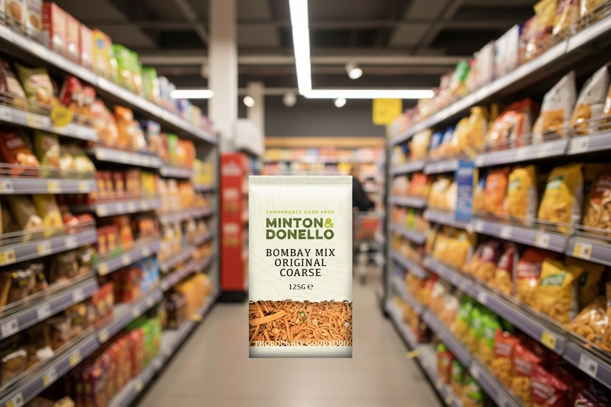 6 x Minton & Donello Bombay Mix Original Coarse - 125g