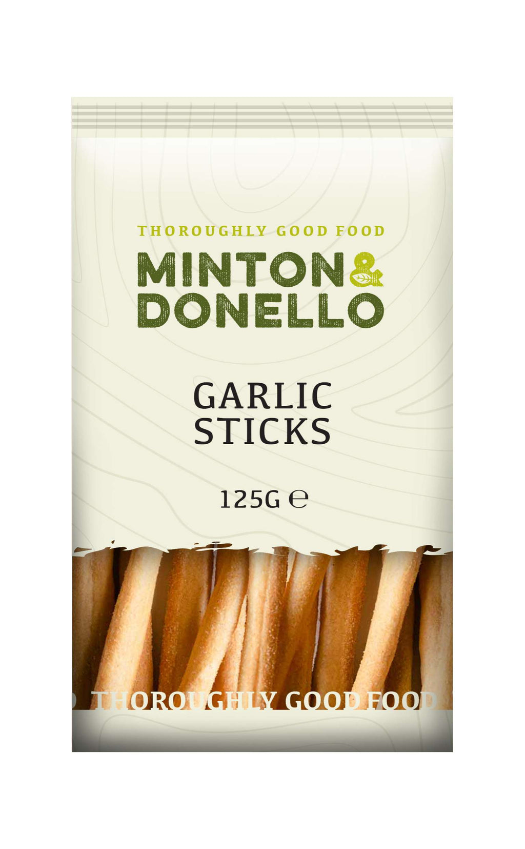 6 x Minton & Donello Garlic Sticks - 125g