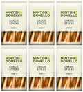 6 x Minton & Donello Garlic Sticks - 250g