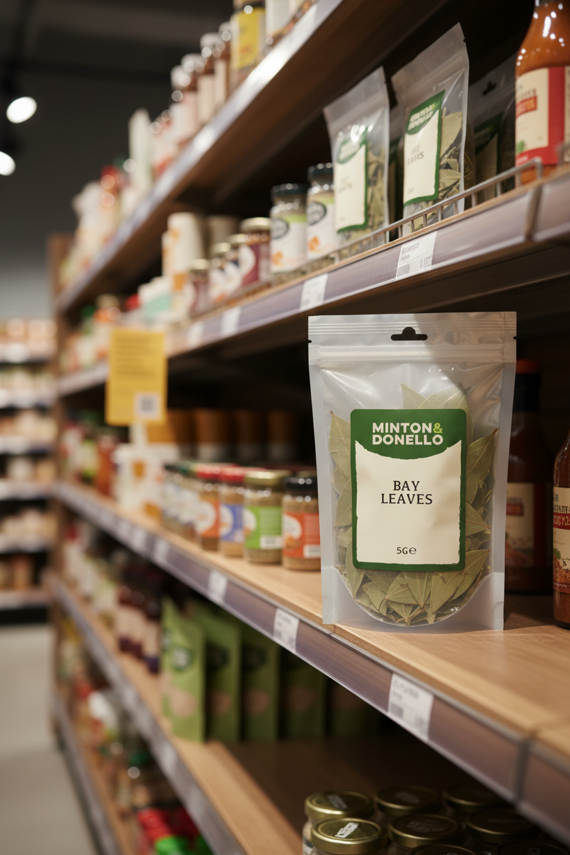 10 x Minton & Donello Bay Leaves - 5g
