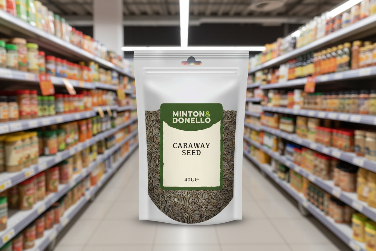 10 x Minton & Donello Caraway Seed - 40g