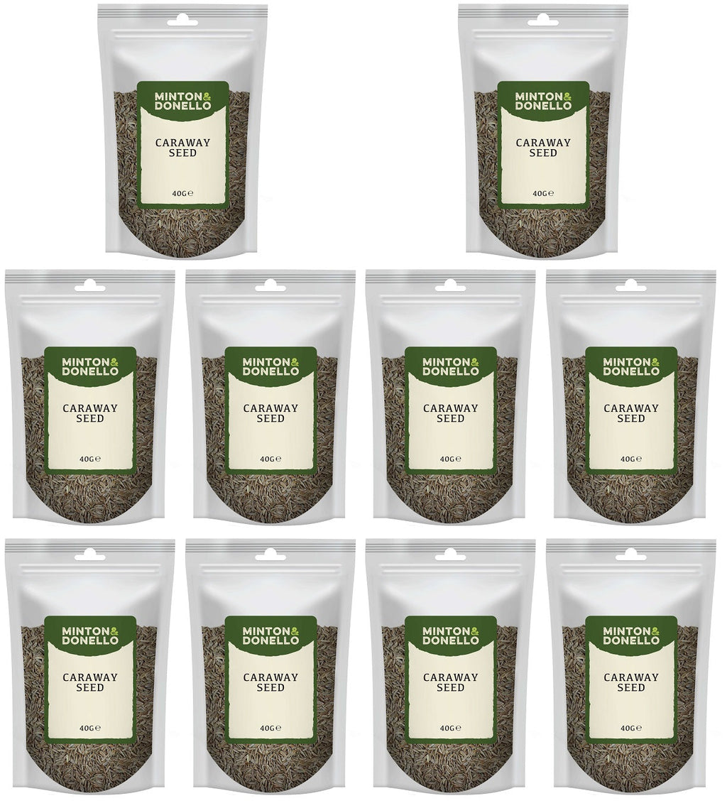 10 x Minton & Donello Caraway Seed - 40g