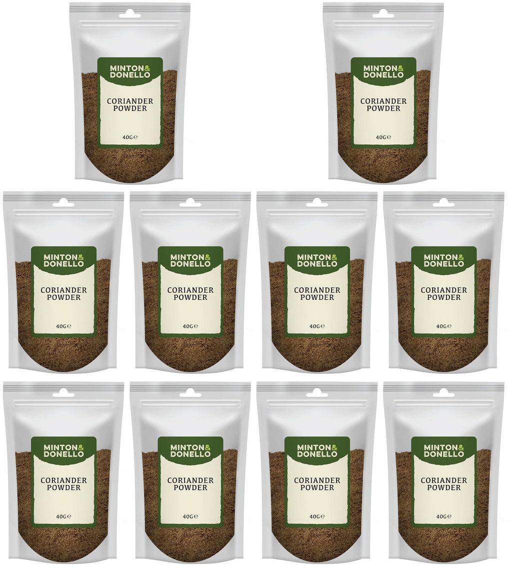 10 x Minton & Donello Coriander Powder - 40g