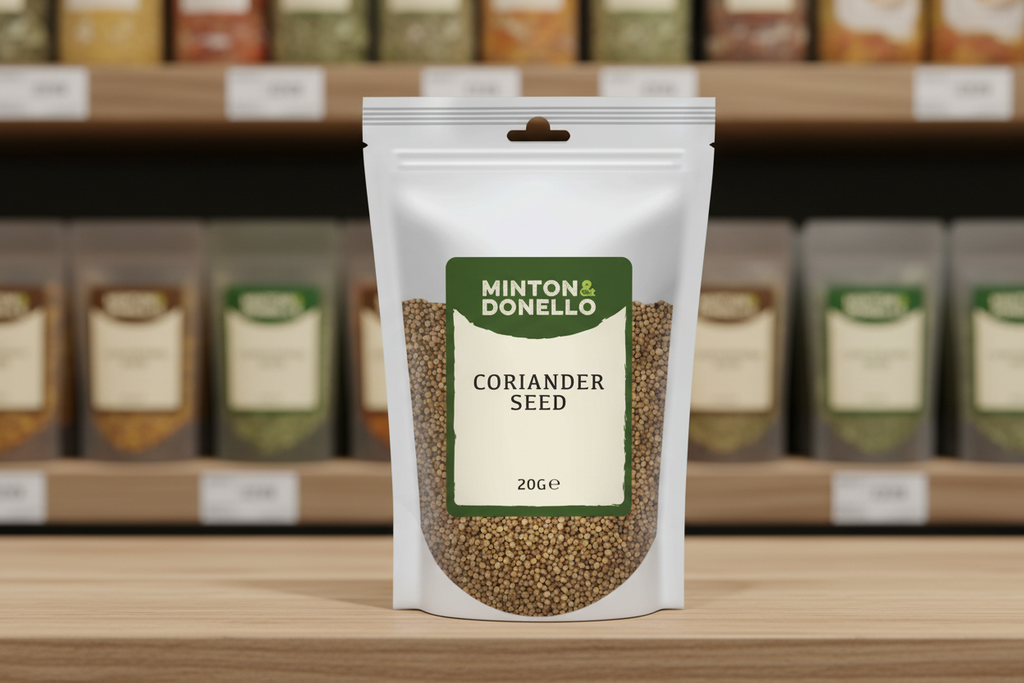10 x Minton & Donello Coriander Seed - 20g