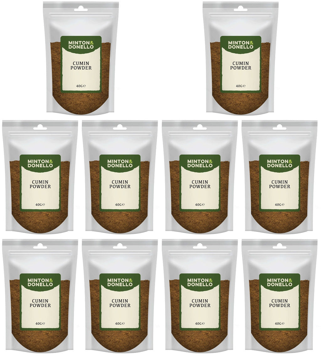 10 x Minton & Donello Cumin Powder - 40g