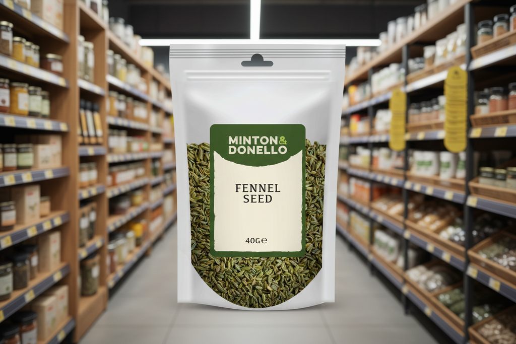 10 x Minton & Donello Fennel Seed - 40g