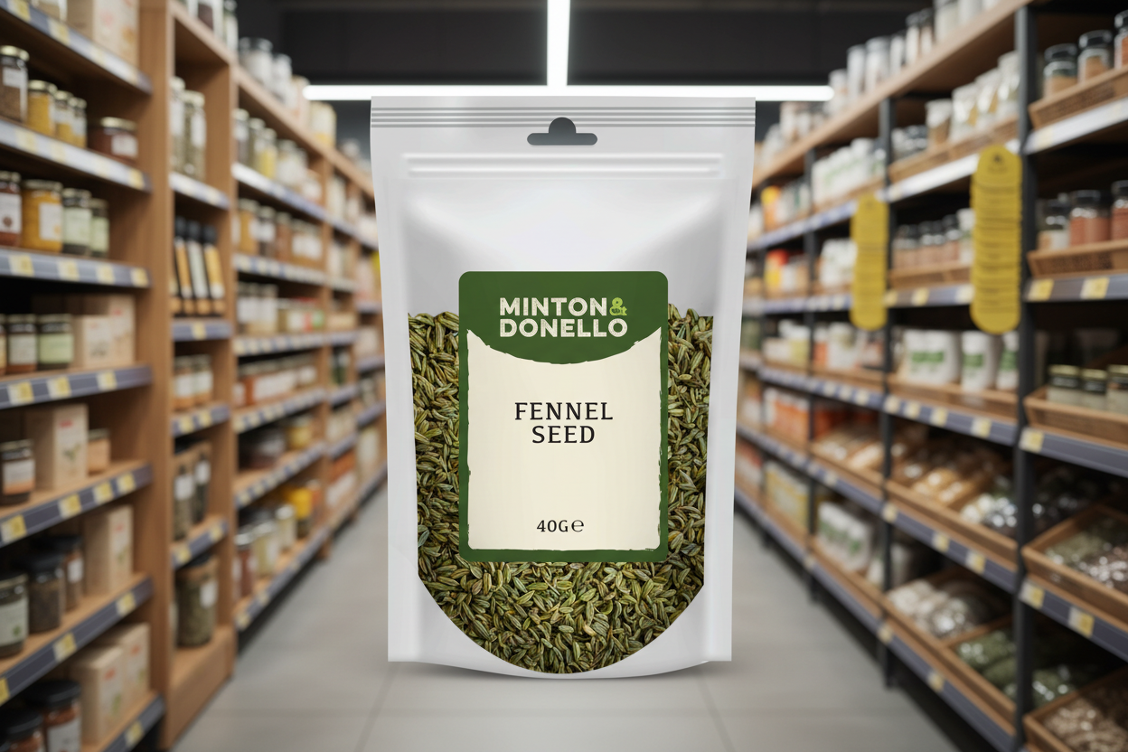 10 x Minton & Donello Fennel Seed - 40g