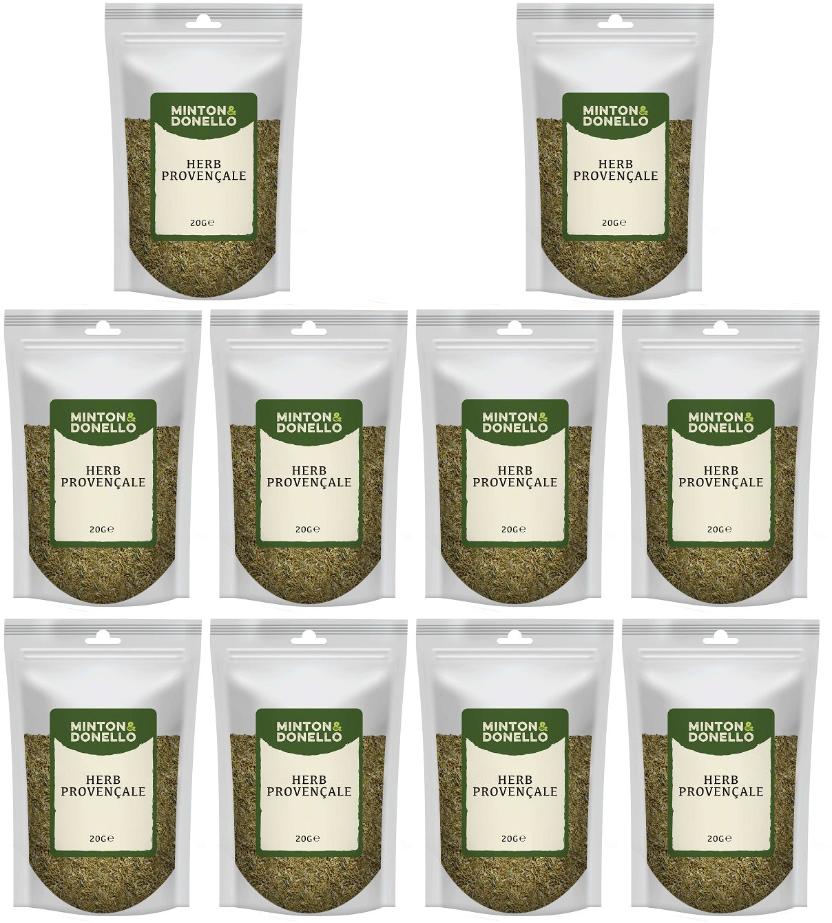 10 x Minton & Donello Herb Provençale - 20g
